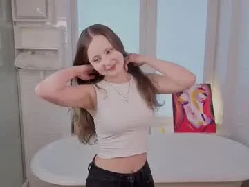 fondawollyung — ~play with my hair and air kiss for daddy ~ [52 tokens left] it's my first day hi guys my name Mary! #shy #brunette #new #petite #cute