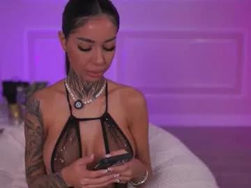 kiara_moreno — Tattooed Temptation, Tunring fantasy to reality ! PVT OPEN !  - Multi Goal: Sloppy Blowjob  [567 tokens left] #bigboobs #squirt #deepthroat #tattoos #lovense