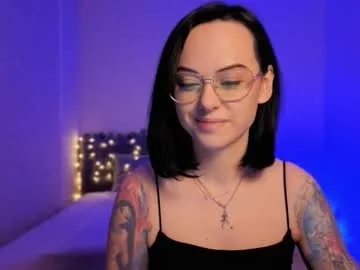 miraskyy — Sometimes just a little bit of flirting can make the whole day feel warmer #nonude #shy #glasses #c2c #tattoo