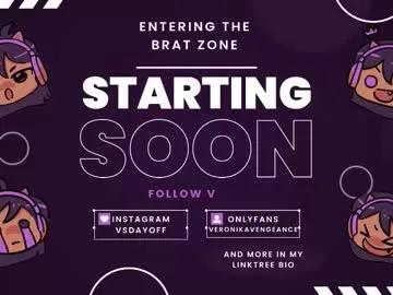 veronikavengeance — Get Naked and @Every 25 goals Squirt Show #Cumslut #Sloppy #Bigass #Bigtits #Toycontrol #Lush [96 tokens remaining]