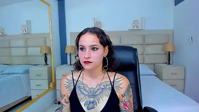 StripChat AnnyThompson_ is Freechat AnnyThompson_ — sexy smoke + oil on breasts