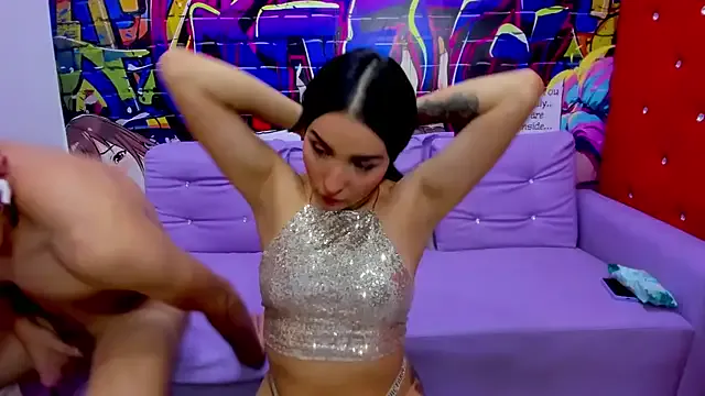 hot-threesome — DEEPTHROAT WITH TONGUE OUT